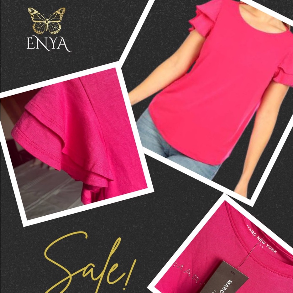 Hot Pink Women's Top
